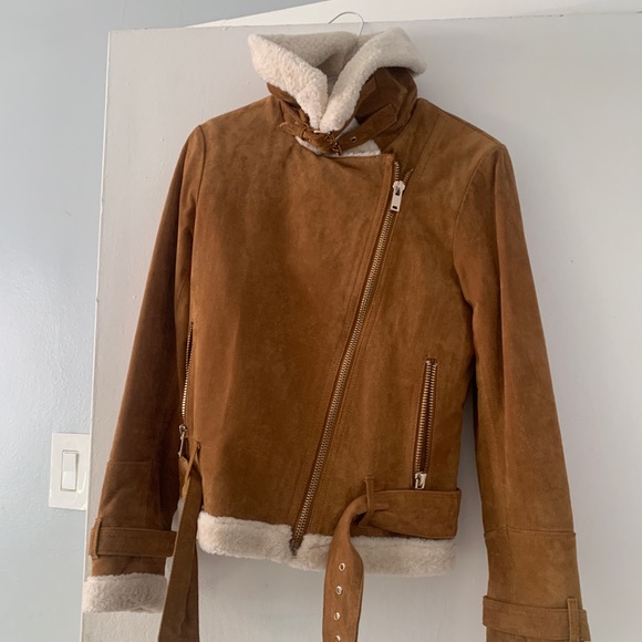 Tan shearling - Picture 3 of 8